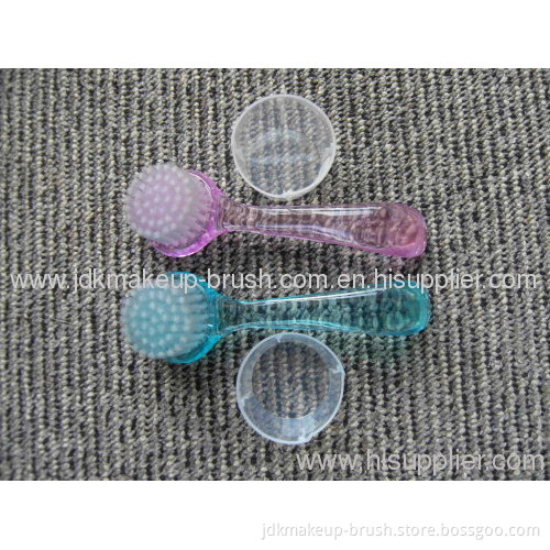 Professional Face Cleaning Brush With Plastic Handle 